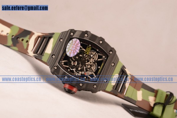 1:1 Replica Richard Mille RM35-01 Watch Carbon Fiber RM35-01(KV)